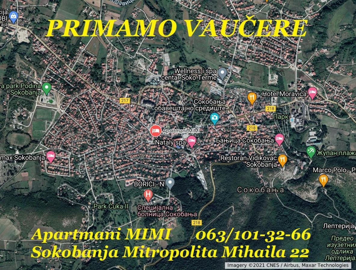 Apartmani Mimi Soko Banja Exterior foto